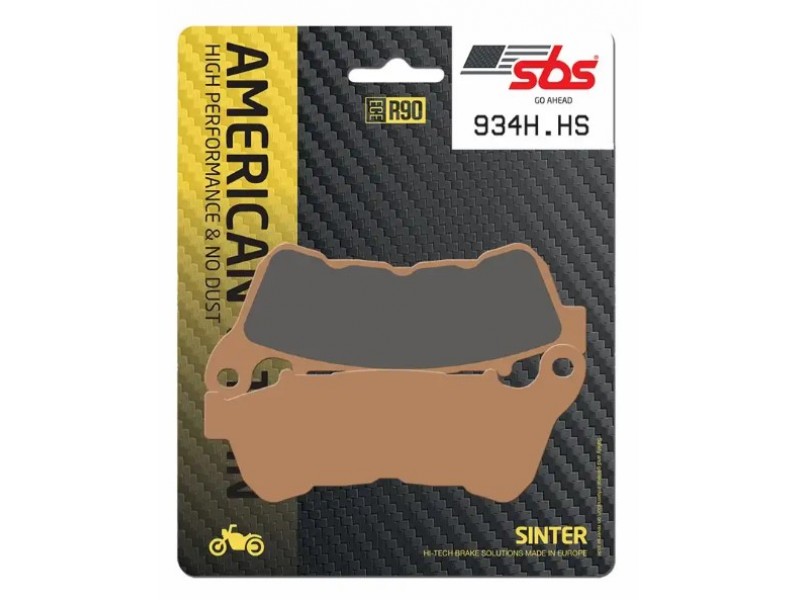 Гальмівні колодки SBS High Performance Brake Pads, Sinter 934H.HS